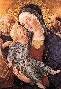 Francesco di Giorgio Martini Madonna with Child and Two Saints oil on canvas